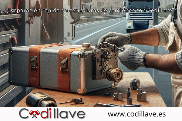 Reparación rápida de cerraduras de camiones con Codillave