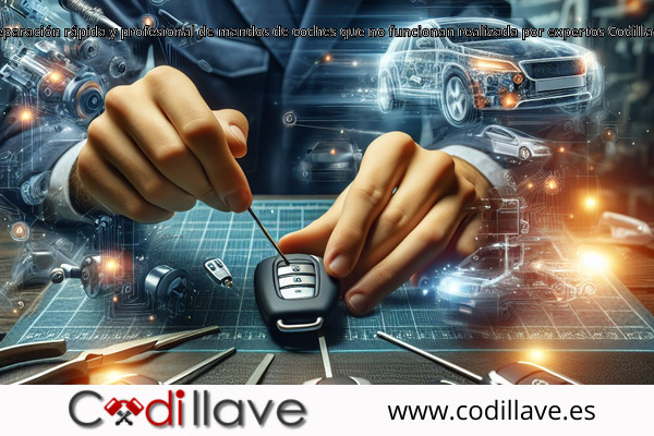Reparación rápida y profesional de mandos de coches que no funcionan realizada por expertos Codillave
