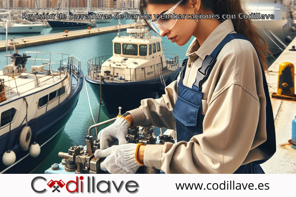 Revisión de cerraduras de barcos y embarcaciones con Codillave