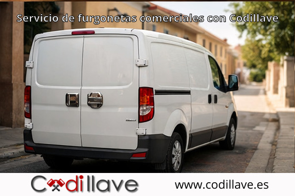 Servicio de furgonetas comerciales con Codillave Servicio de furgonetas comerciales con Codillave