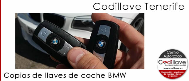 copia llaves coche bmw codillave tenerife