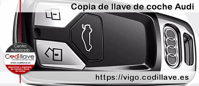 Copias de llaves de Audi en Vigo